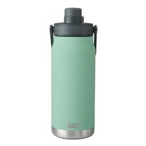 BUILT Torrent 32 oz Dual Lid Double-Wall Insulated Stainless Steel Water Bottle